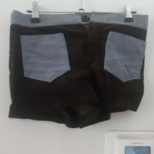 A pair of corduroy shorts from the 1980s